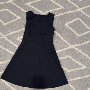 Ann Taylor Black Sleeveless Mini Dress